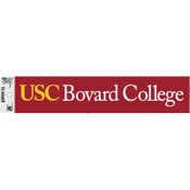 USC Trojans Cardinal Bovard College Decal